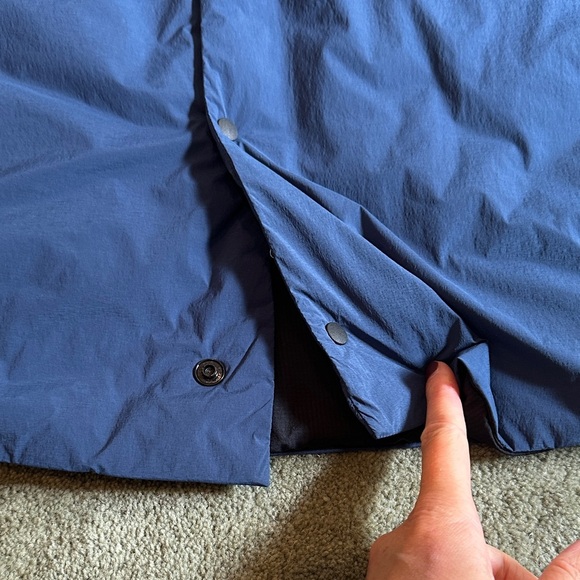 HUCKBERRY- Hill City Men's Thermal Light Shirt Jacket Blue Size Medium - Picture 7 of 16